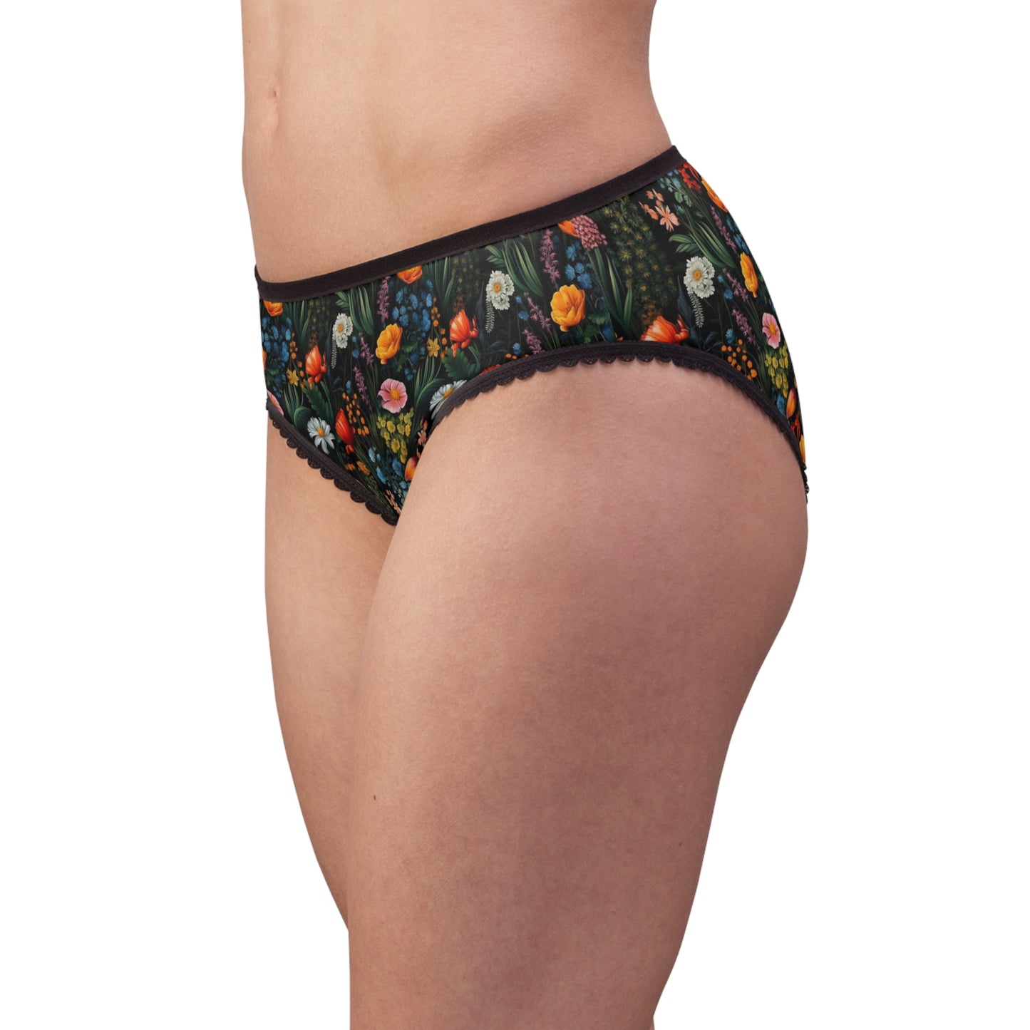 Women's Wildflower Pattern Briefs