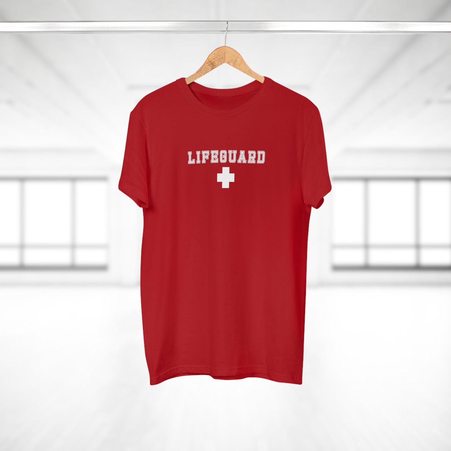 Men's Lifeguard Red T-shirt