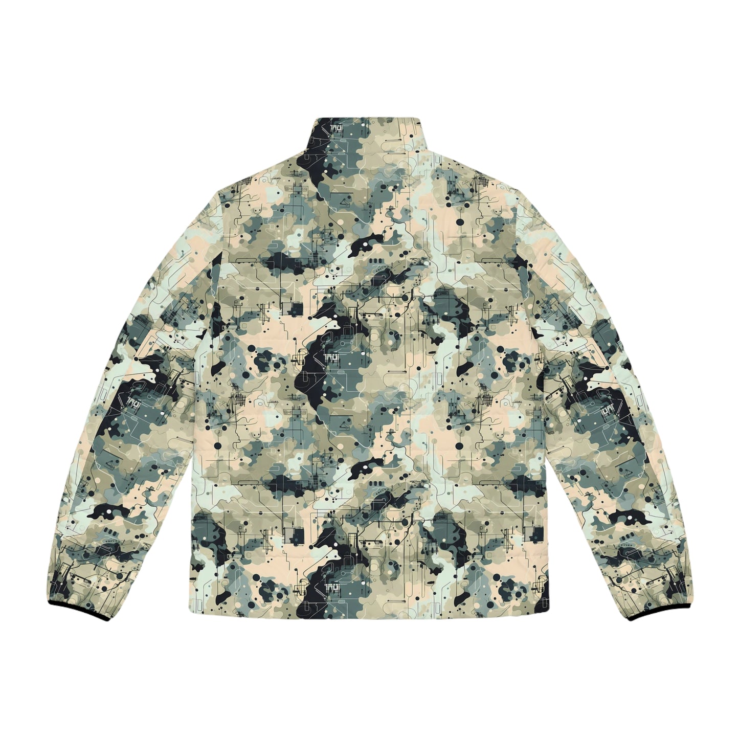 Men's Urban Camouflage Puffer Jacket