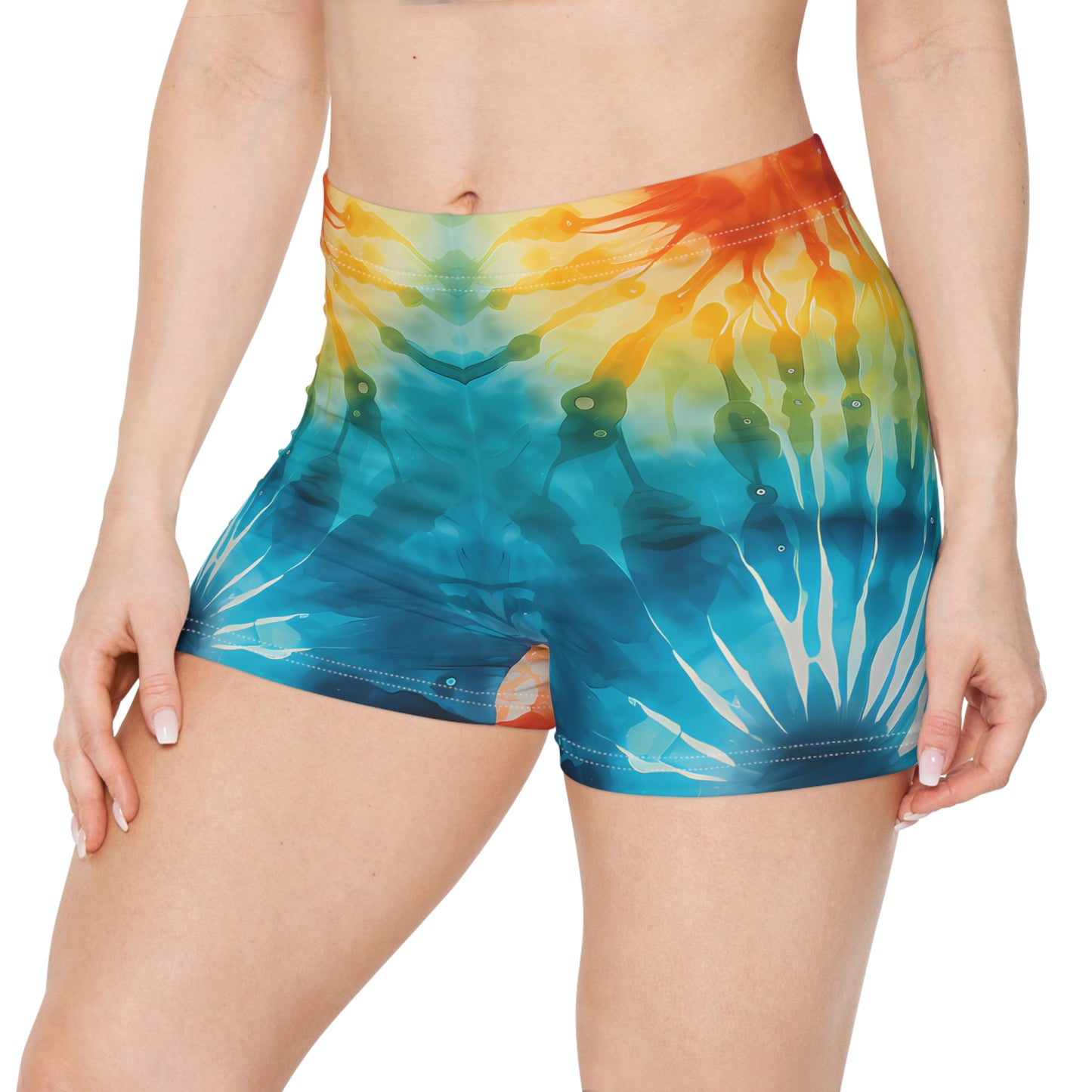 Women's Tie Dye Shorts