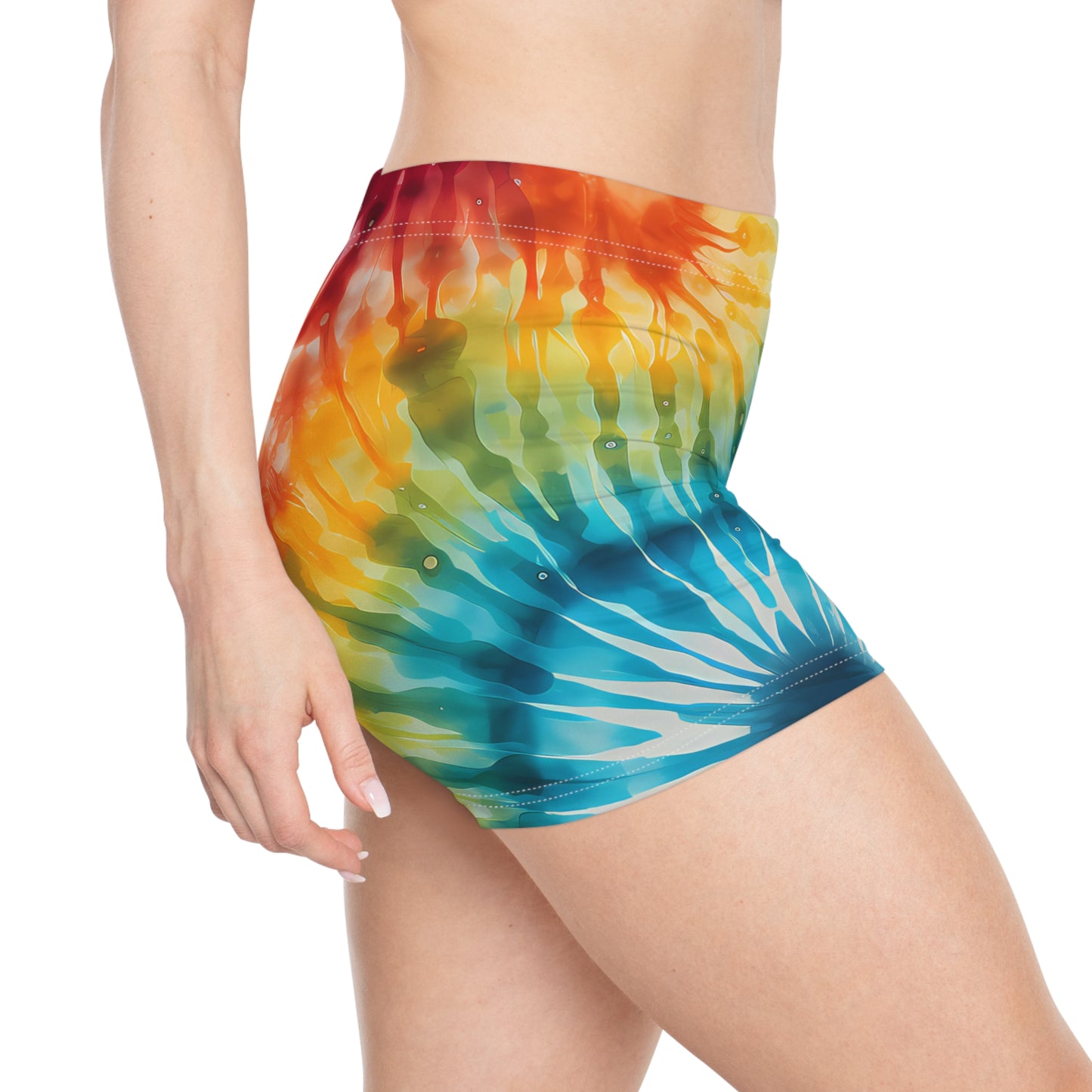 Women's Tie Dye Shorts