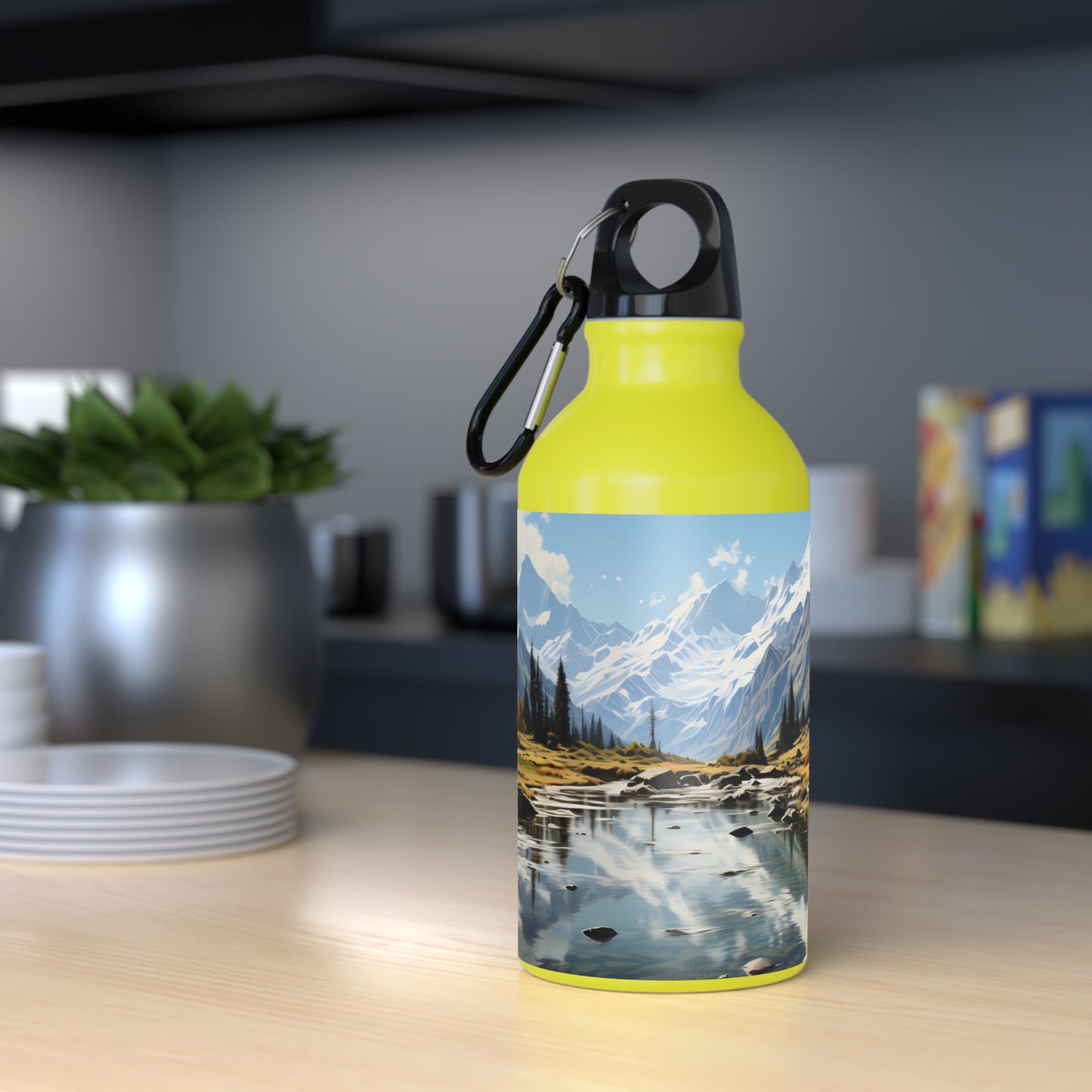 Rocky Mountain Watercolor Oregon Sport Bottle