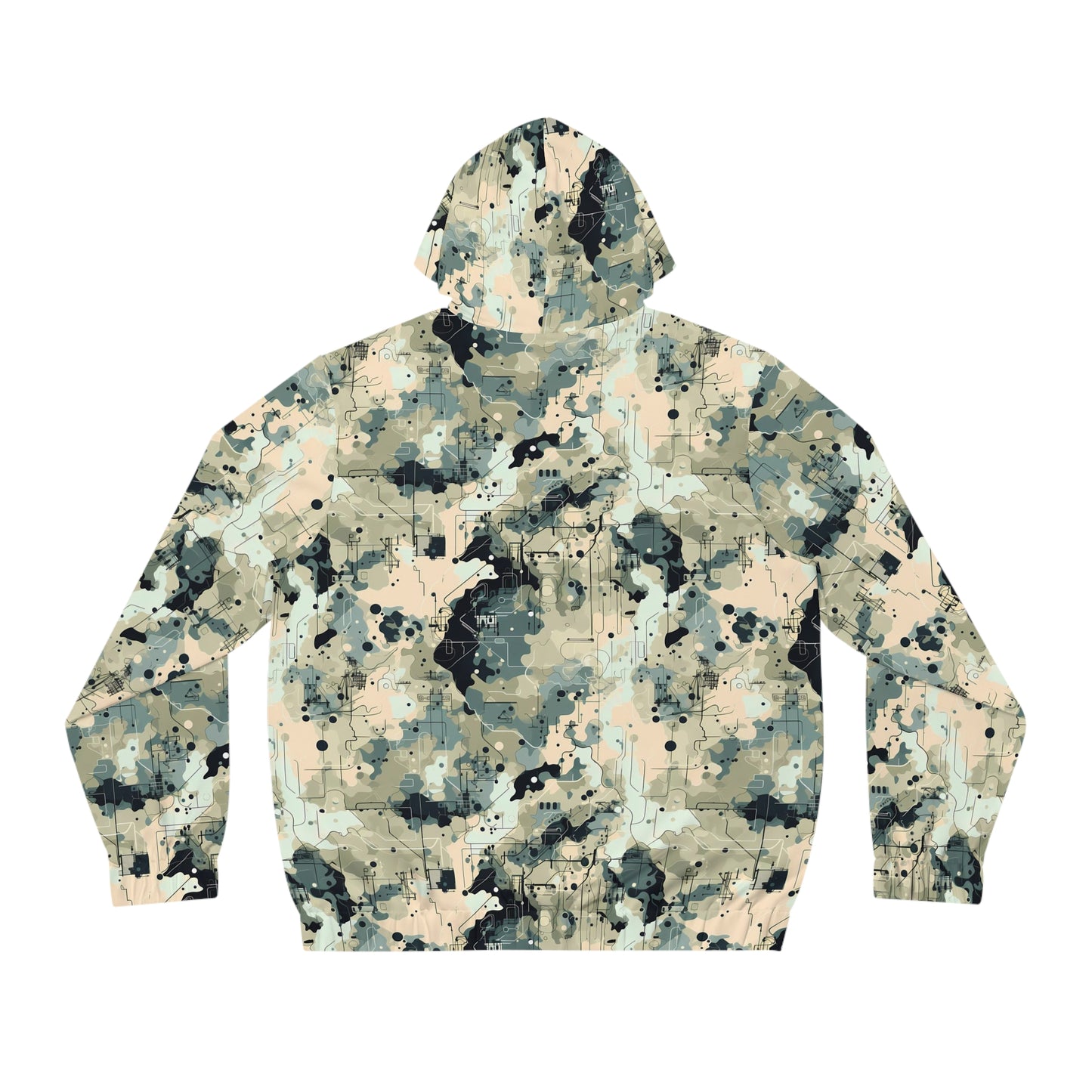 Men's Urban Camouflage Full-Zip Hoodie