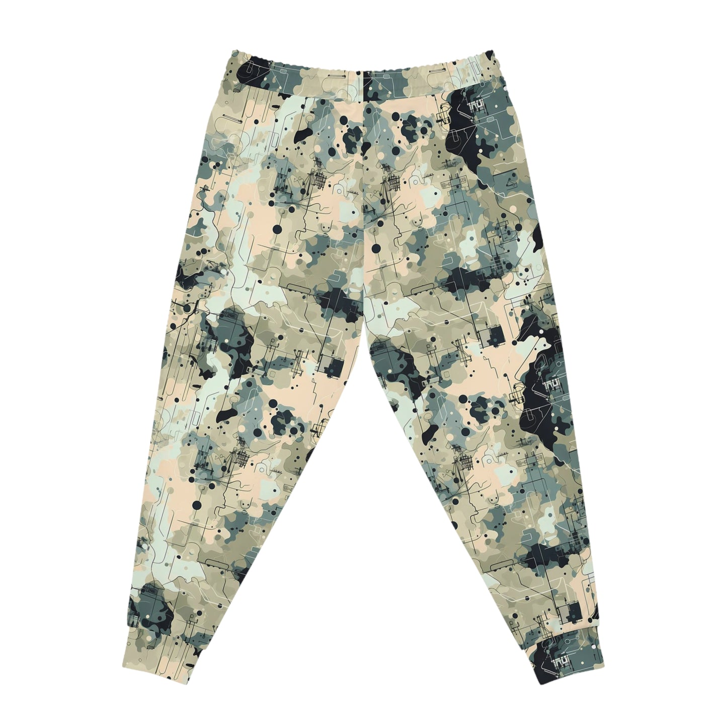 Urban Camouflage Athletic Joggers