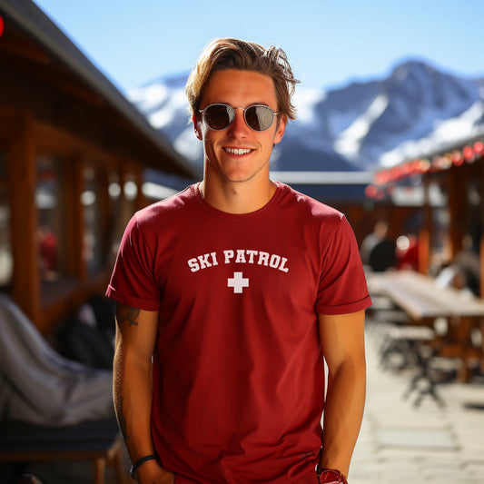 Men's Ski Patrol Cotton Crew Tee