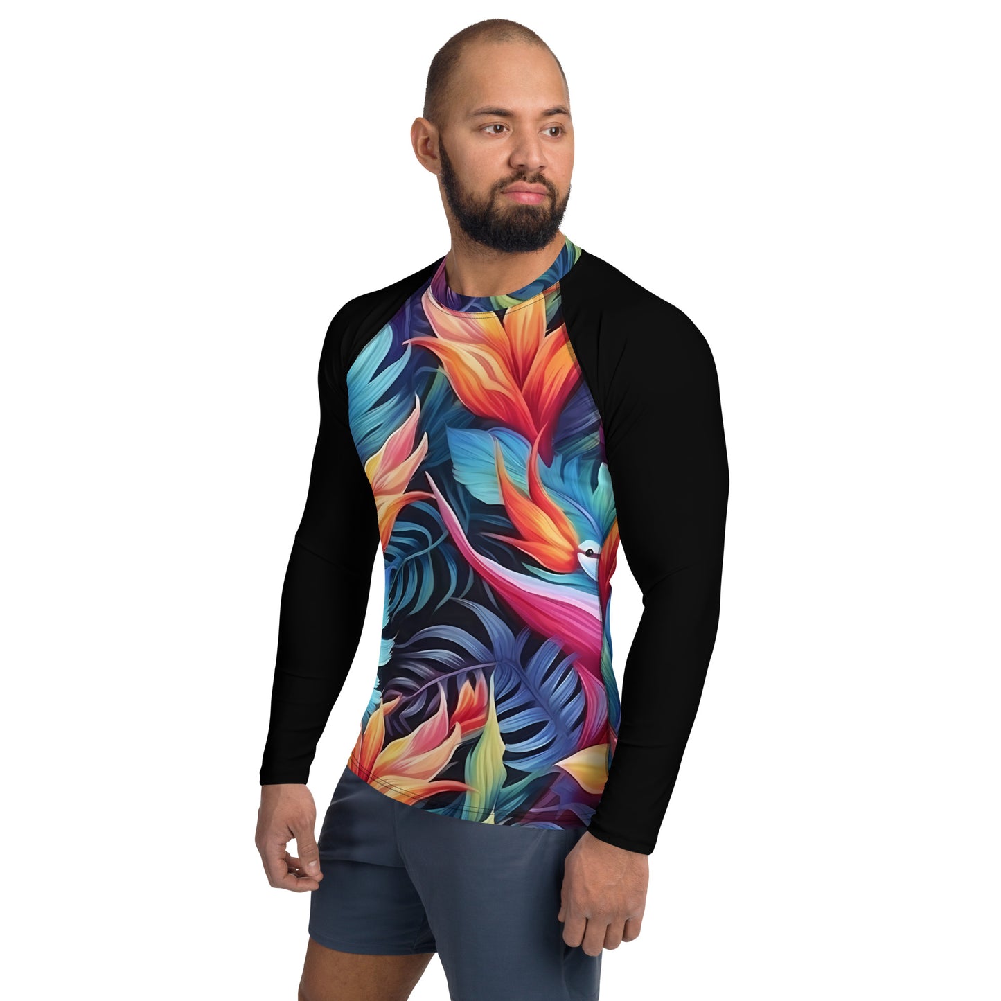 Men's Hawaiian Style Rash Guard