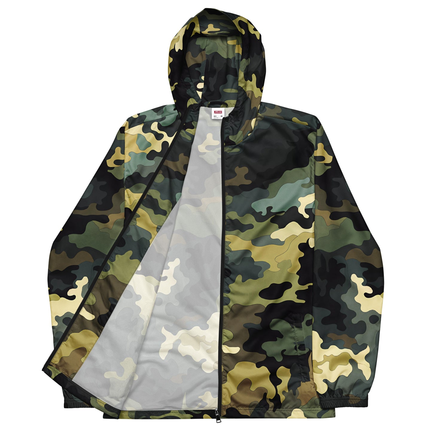 Men’s Summer Woodland Camo Windbreaker