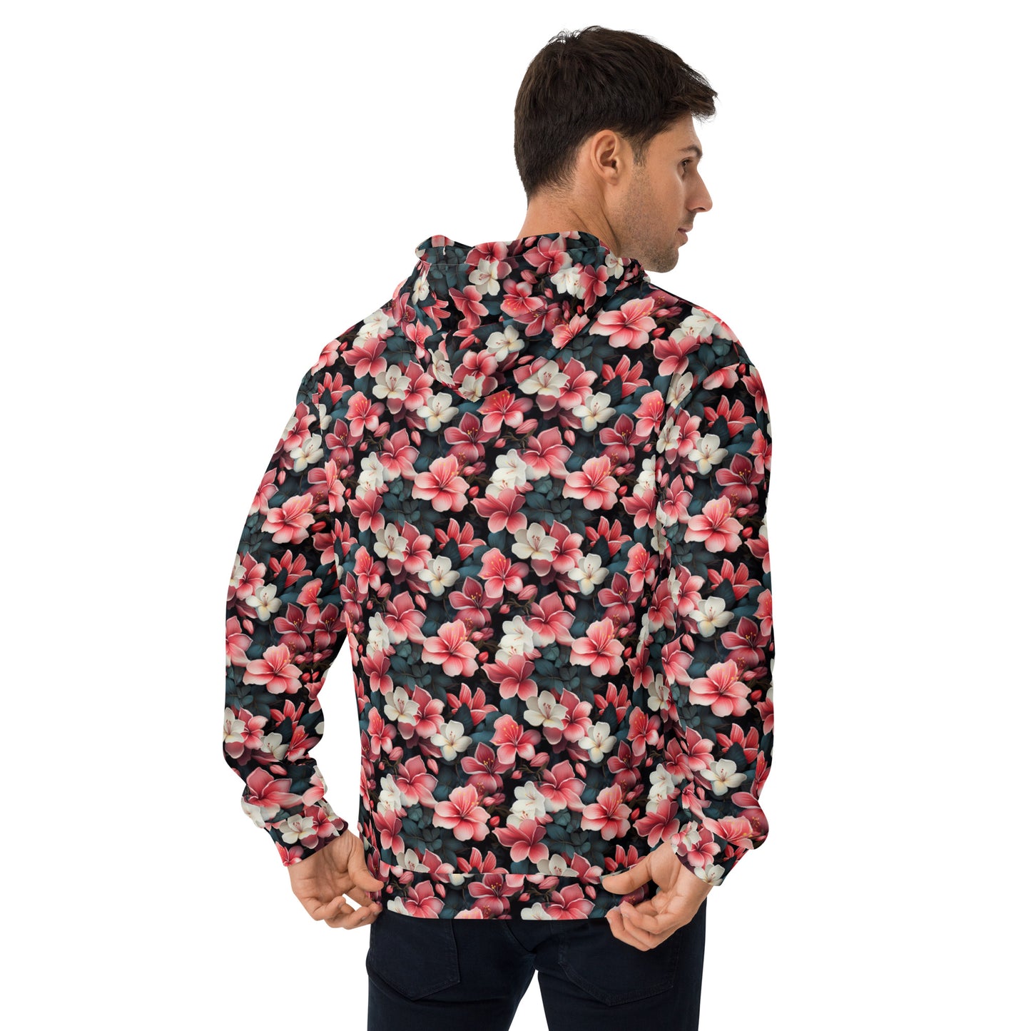 Pink Plumeria Unisex Hoodie