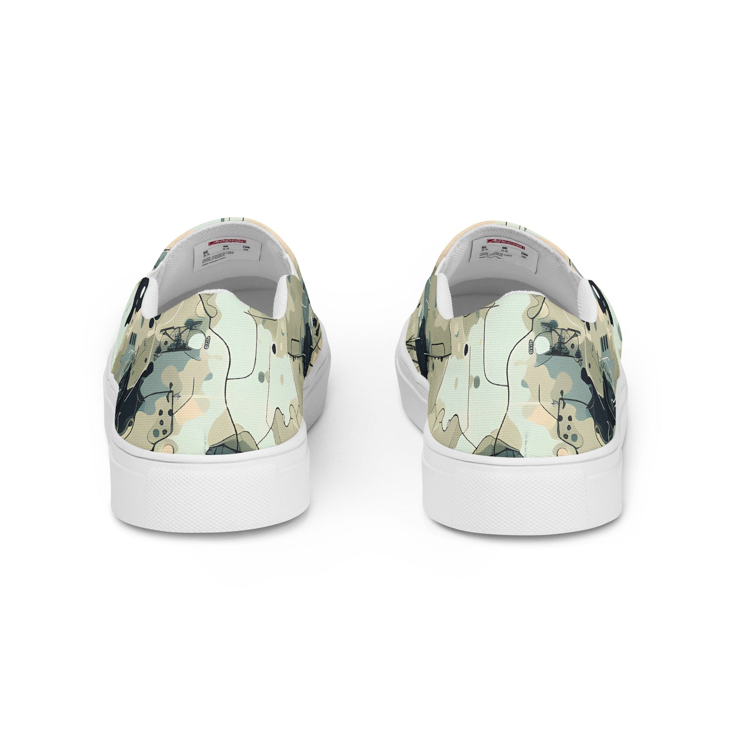 Men’s Urban Camouflage slip-on canvas shoes